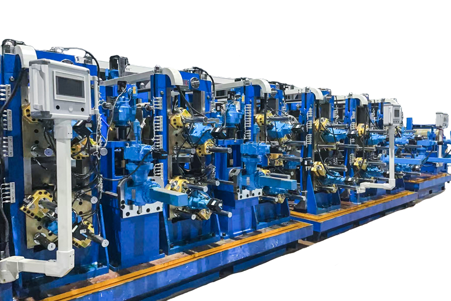 400x400 シェアローラーによる角管・角管直接成形機